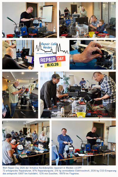 World Repair Day 2026 Weiden